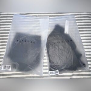 Paragon Reluna Sculptseam Legging + Ruched Bra Set in Black Size M